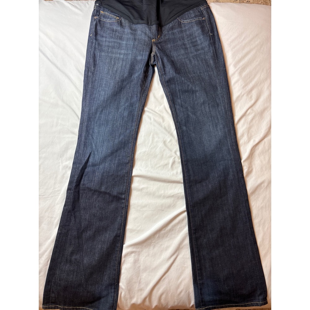 Citizens of Humanity Maternity Jeans Dark Wash Over Belly Bootcut Size 29 USA